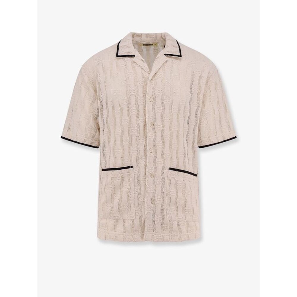 Woodbird Men Wb Sunny Granny Perforated Knit Shirt